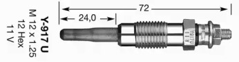 Свеча накаливания NGK 3219